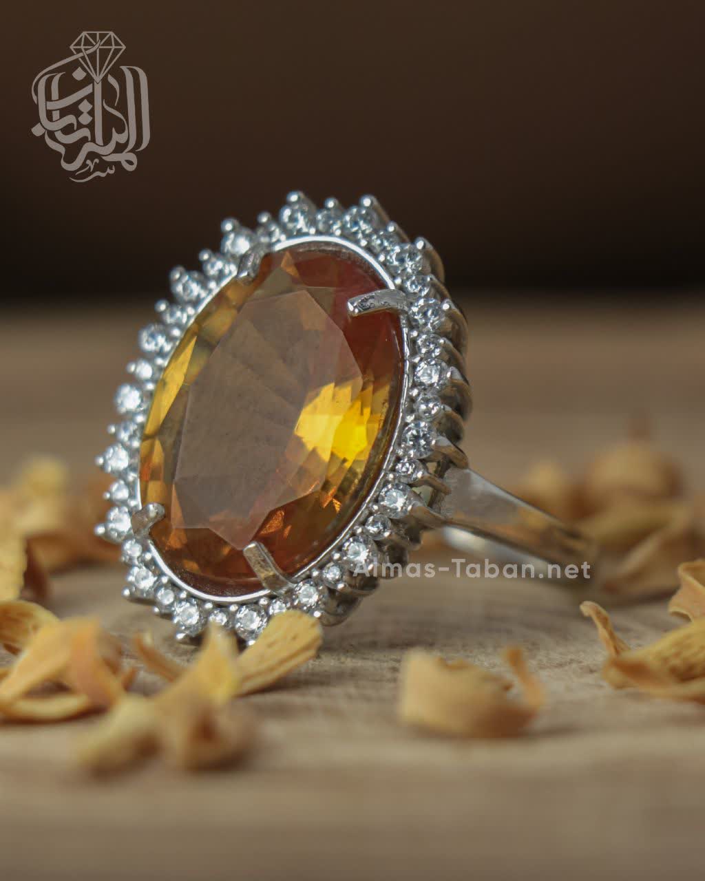 انگشتر زنانه الکساندریت کد 695