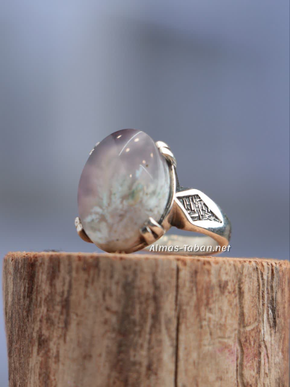 انگشتر مردانه عقیق شجر کد 2894