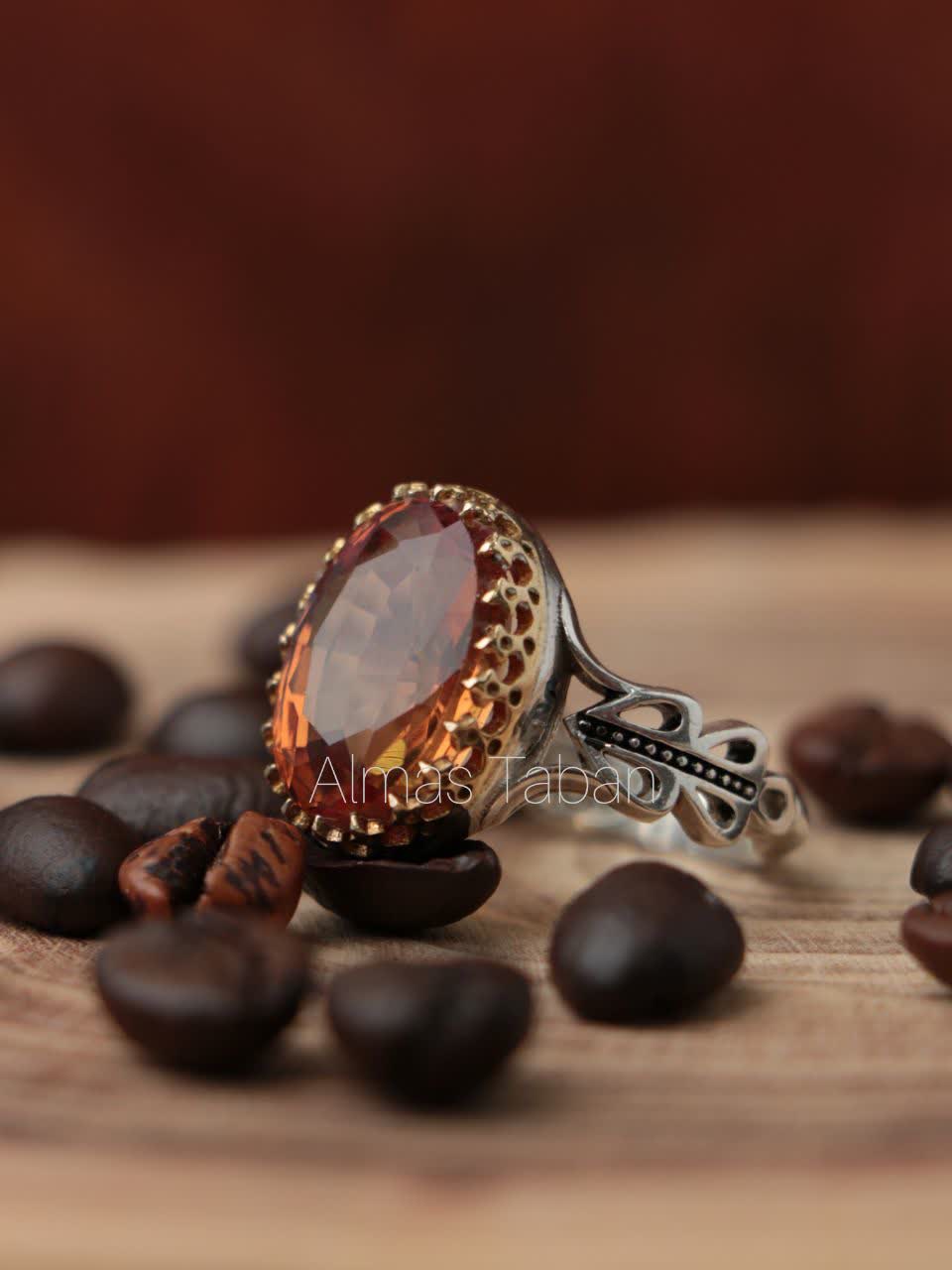 انگشتر مردانه الکساندریت کد 2888