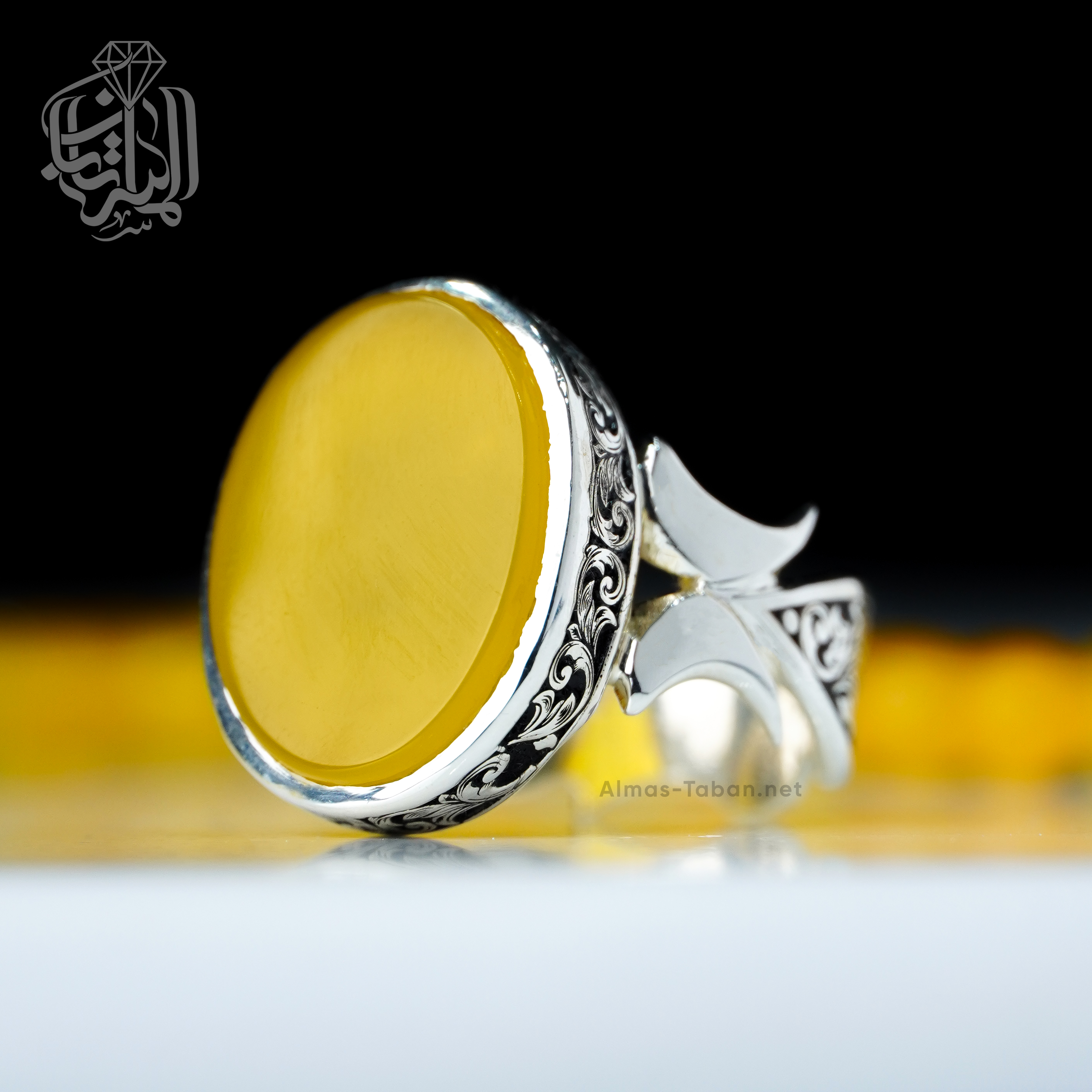 انگشتر دست ساز شرف الشمس کد 100