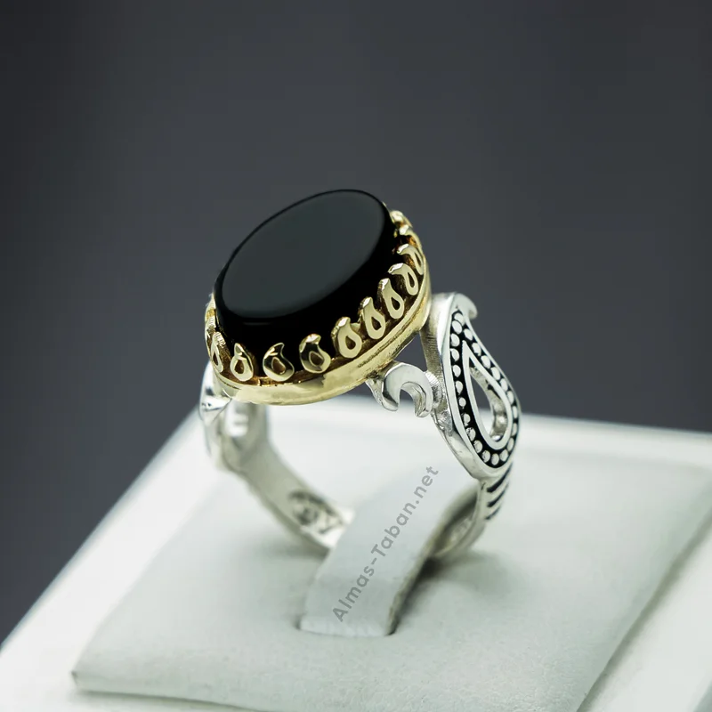 انگشتر عقیق کد 10 (جشنواره روز پدر)