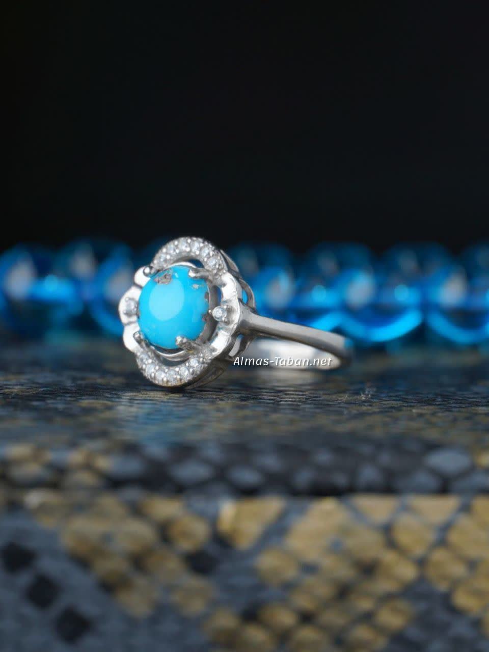 انگشتر زنانه فیروزه نیشابوری کد 761