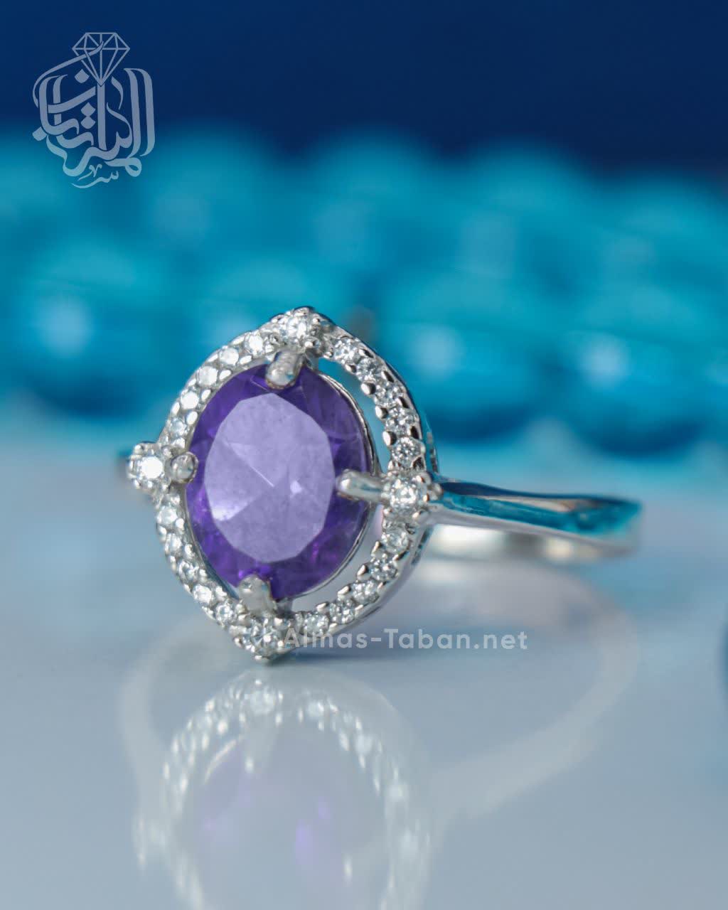 انگشتر زنانه آماتیست کد 686