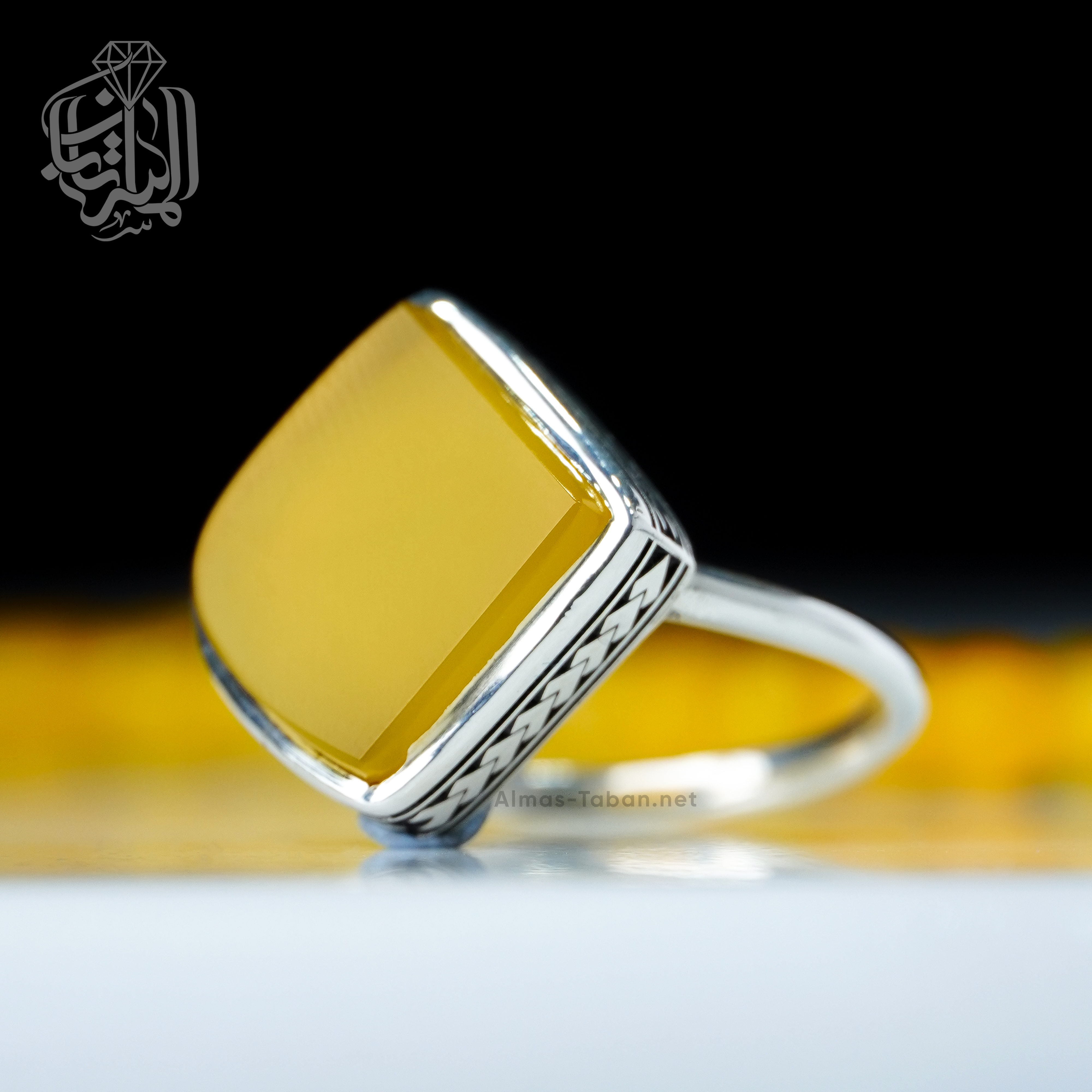انگشتر دست ساز شرف الشمس کد 97