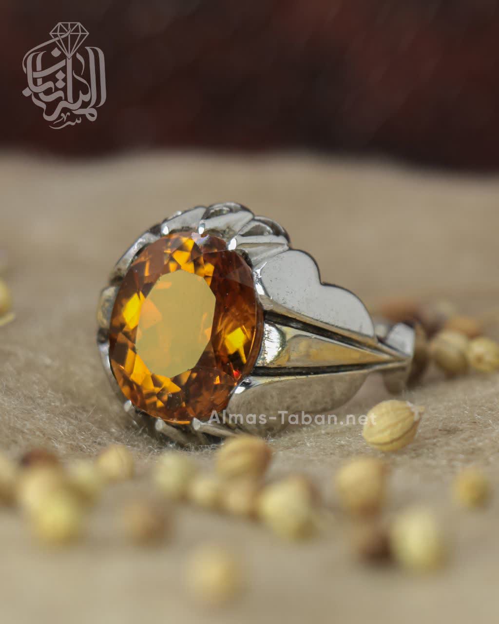 انگشتر مردانه الکساندریت کد 2866