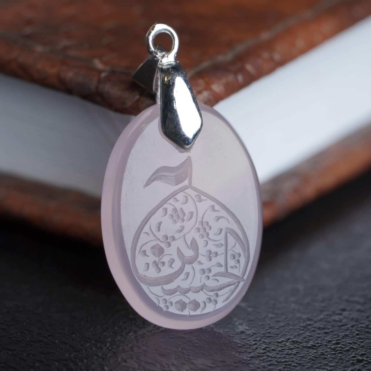 گردنبند عقیق کد 02
